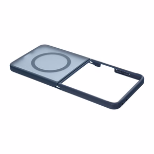 Tummansininen 4sF-S Acrylic -suojakuori MagSafe-tuella Samsung Galaxy Z Flip8 -mallille