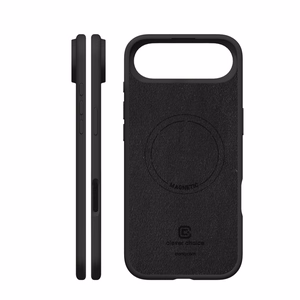 Crong Color Cover Magnetic MagSafe suojakuori iPhone Air -laitteelle, musta