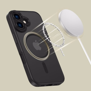 Tech-Protect MagCam MagSafe Suojakuori iPhone 16:lle - puoliläpinäkyvä