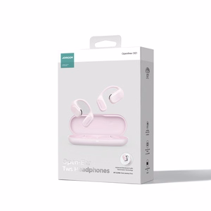 Joyroom Openfree JR-OE1 langattomat on-ear -kuulokkeet - vaaleanpunainen