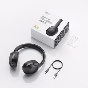 QCY H3 Lite Over-Ear-kuulokkeet ANC:lla Bluetooth 5.3 - musta