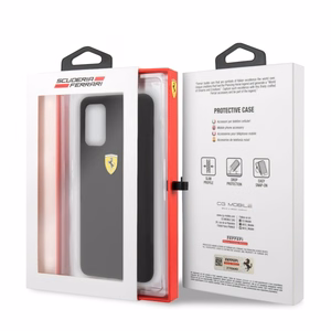 Ferrari Hardcase FESSIHCS67BK S20+ G985 musta/musta Silikoni