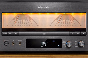 Kruger&Matz KM1995-A A-luokan Hi-Fi-vahvistin (CD, USB, Bluetooth, digitaalinen DAB+-radio, FM)
