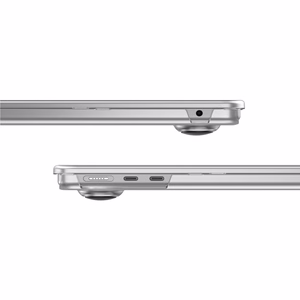 AmazingThing Titan Hardshell Case for MacBook Air M5 15" - Transparent