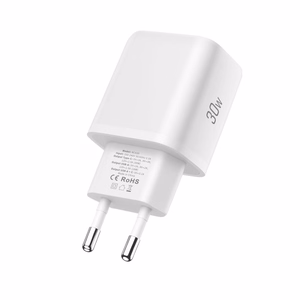 Tech-Protect NCA30 PD 30W QC3.0 USB-A / USB-C Wall Charger + USB-C / Lightning Cable 100cm - White