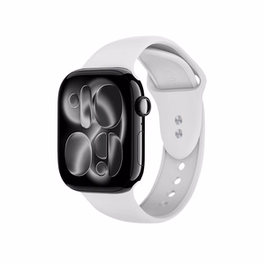 Crong Liquid strap for Apple Watch 38 / 40 / 41 / 42 mm, white
