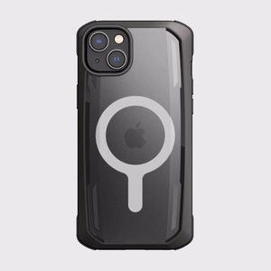 Raptic X-Doria Secure Case iPhone 14 Plus MagSafe panssaroitu suojus musta
