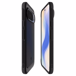 Spigen Rugged Armor Mag MagSafe Suojakuori Google Pixel 10 Pro XL:lle - Matta musta