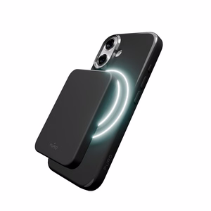 Puro Pulse iPhone 17 polykarbonaatti suojakuori - musta