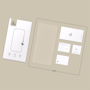 Tempered glass set of 10 Tech-Protect Bundle for Samsung Galaxy S26 Ultra