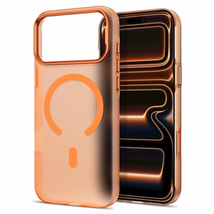 Tech-Protect MagZero MagSafe suojakuori mallille iPhone 17 Pro Max / 18 Pro Max – mattaoranssi