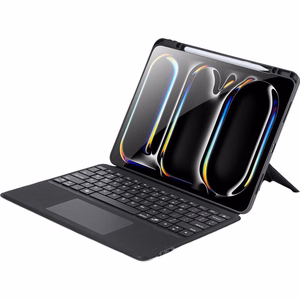 Dux Ducis DK -suojakuori langattomalla näppäimistöllä iPad Pro 13 2024 musta
