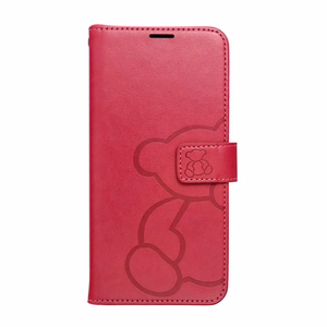 MEZZO-kirjakotelo SAMSUNG A56 5G nalle purppura