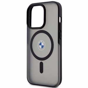 BMW Signature MagSafe Case for iPhone 14 Pro Max - Black