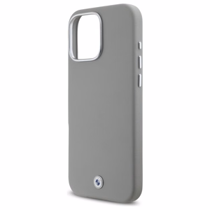 BMW Sign Full Wrapped Metal MagSafe suojakuori iPhone 16 Pro Max:lle - harmaa