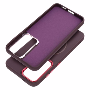 Suojakuori Samsung A37 Frame Mag Cover MagSafe-yhteensopiva violetti