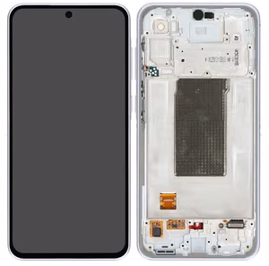 LCD screen Samsung A366 A36 5G with touch screen and frame Awesome Lavender original (service pack)