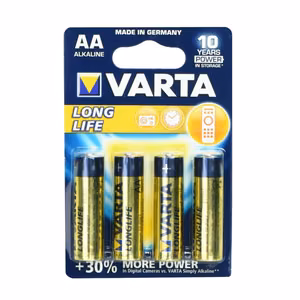 VARTA alkaliparisto R6 (AA) Longlife 4 kpl