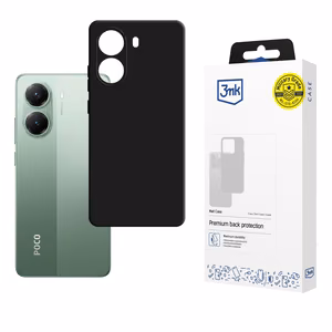 3mk Matt Suojakuori Xiaomi Poco X7 Pro:lle - musta