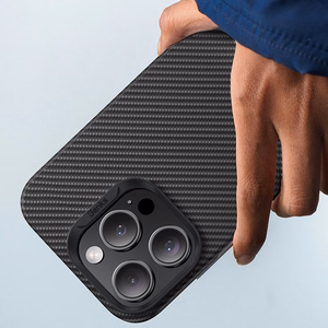 Benks Magnetic Armor Air Kevlar Case PC Frame 600D for Iphone 16 Plus black