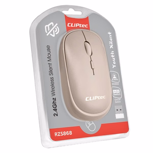 Cliptec Tietokonehiiri Youth Xilent RZS868 langaton optinen 1600DPI vaaleanpunainen