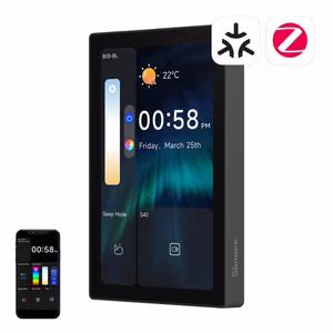 SONOFF NSPanel Pro 120 älykäs ohjauspaneeli Matter WiFi/Bluetooth/ZigBee (musta)