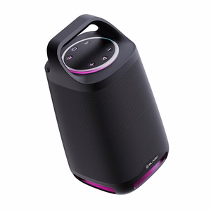 Blavec Portable Bluetooth-kaiutin TWS WS-01 Karaoke 160W mikrofonilla - musta (vahingoittunut pakkaus)