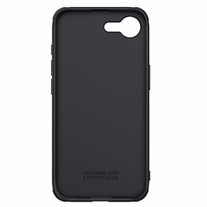 Nillkin Super Frosted Shield Pro Suojakuori iPhone 16e / 17e:lle - Musta