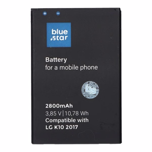 Akku LG K10:lle (2017) 2800 mAh Blue Star Premium