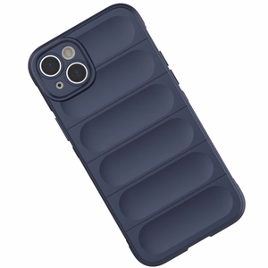 Magic Shield Case tapauksessa iPhone 14 Plus elastinen panssaroitu kotelo viininpunainen