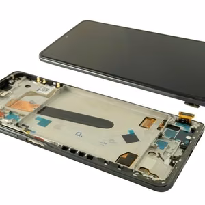 LCD-näyttö Xiaomi Mi 11i/Mi 11X/Mi 11X Pro/Poco F3 kosketusnäytöllä kehyksellä musta alkuperäinen (service pack)