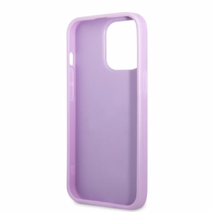 Guess GUHCP13XPS4MU iPhone 13 Pro Max 6.7" violetti/violetti kovakuori Saffiano 4G Small Metal Logo
