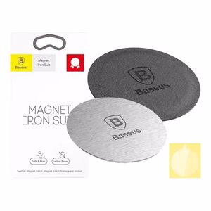 Metal plates for magnetic phone holder Baseus 2 pcs. ACDR-A0S
