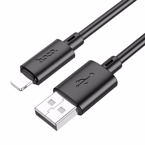 Hoco USB-A - Lightning -kaapeli 2,4A 1 m X88 - musta