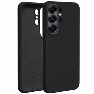 Etteri Silicone Mag -suojakuori Samsung Galaxy S26 Ultra musta