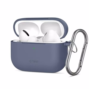 Tech-Protect Silikoninen Hook Suojakuori AirPods Pro:lle - Sininen