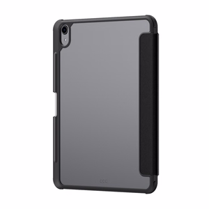 AmazingThing Titan Pro -suojakuori iPad A16 11" -mallille 720° kääntyvällä telineellä ja kynätelineellä, musta