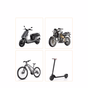 Joyroom JR-ZS431 phone holder for bike, motorcycle, scooter - black
