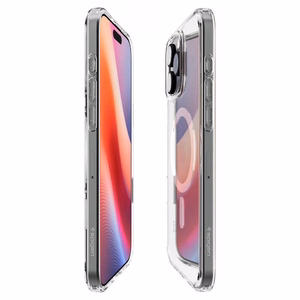 Spigen Ultra Hybrid T Mag MagSafe Suojakuori iPhone 16 Pro Max:lle - valkoinen