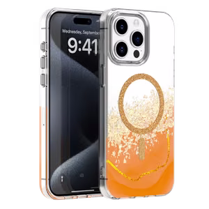 Epoxy Mag suojakuori iPhone 14 Pro 6,1" oranssi