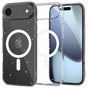 Tech-Protect FlexAir MagSafe Suojakuori iPhone 17 Air:lle - Kirkas Glitter