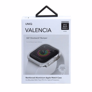 Uniq Valencia kotelo Apple Watch 4 / 5 / 6 / SE 40mm - hopea - hopea