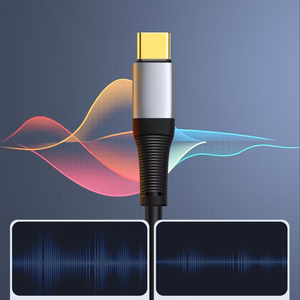 Musta 1 m:n äänikaapeli Orico AXC: USB-C – 3,5 mm jack