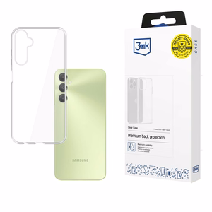 3mk Clear Case Samsung Galaxy A05S:lle - läpinäkyvä