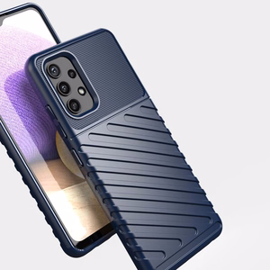 Thunder Case Flexible Tough Rugged Cover TPU Case for Nokia 5.4 blue