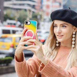 Case Dux Ducis Zest Apple iPhone 16e/17e Gradient Rainbow