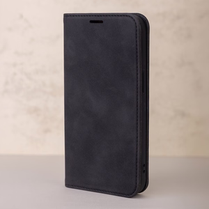 Smart Suede Suojakuori iPhone 17 Pro Max 6,9:lle musta