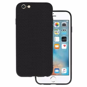 Tel Protect Liquid Air Suojakuori iPhone 6/6S:lle musta