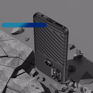 Thunder Case joustava panssaroitu suojus Motorola Moto G Power 2022 musta