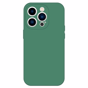Tel Protect Silicone Premium iPhone 15 Pro Maxlle tummanvihreä